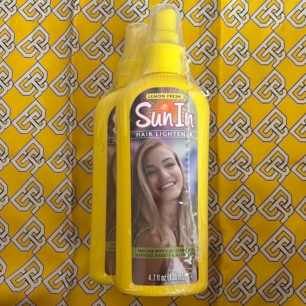 Brand New Set of 2 Sun In Hair Lightener Lemon Fresh Blonde Highlights Summer